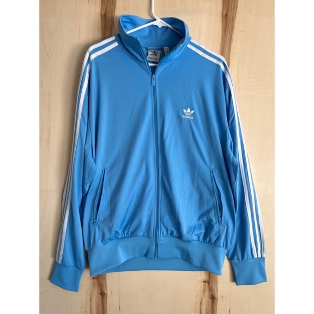 Adidas Originals Firebird Track Top Semi Blue Burst IR9909 Mens Large NWT